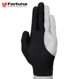 Fortuna Billiard Glove Classic w/Strap Black M/L