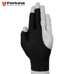 Fortuna Billiard Glove Pro Open fingers Black XL