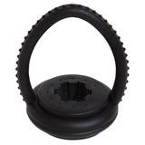 Billiard Cue Hanger w/Rubber Insert Ø12-14 mm, Black