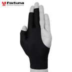 Fortuna Billiard Glove Pro Open fingers Black S