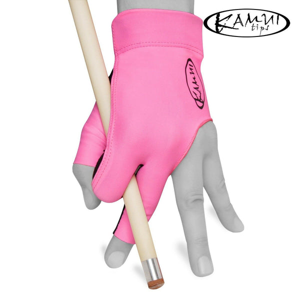 Kamui Billiard Glove QuickDry for Left Hand Pink L