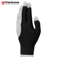 Fortuna Billiard Glove Pro Open fingers Black M/L
