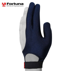 Fortuna Billiard Glove Classic w/Strap Blue M/L