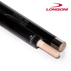 Longoni Crystal Fox Carom Cue w/Luna Nera FE69 Shaft No Wrap