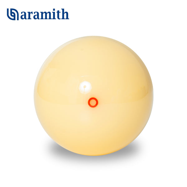Super Aramith Pool Cue Ball 2 1/4" with Red Circle
