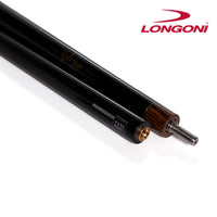 Longoni Niels Feijen Sparkle Pool Cue w/Luna Nera Shaft Linen Wrap