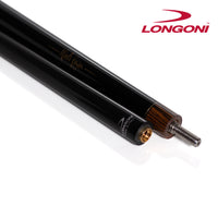 Longoni Niels Feijen Sparkle Pool Cue w/Luna Nera Shaft Linen Wrap