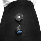 OKKO Retractable Octagon 8-Ball Chalker w/Belt Clip Black
