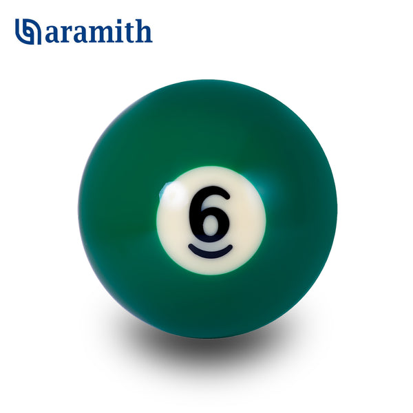 Super Aramith Pro Pool Replacement Ball 2 1/4" #6