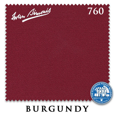7 ft Simonis 760 Burgundy