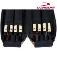 Longoni Giotto Autunno Luxury Leather Cue Case 4 x 8
