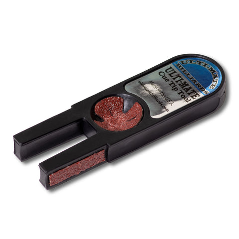 Ulti-Mate Cue Tip Tool 5 in 1 Black
