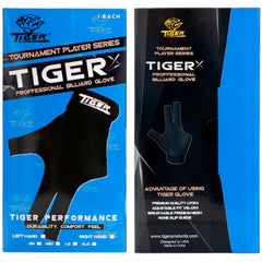 Tiger-X Billiard Glove for Right Hand XL