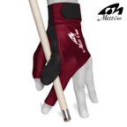Mezz Premium Billiard Glove Burgundy XS
