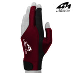 Mezz Premium Billiard Glove Burgundy XS