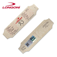 Longoni Niels Feijen Sparkle Pool Cue w/Luna Nera Shaft Leather Wrap