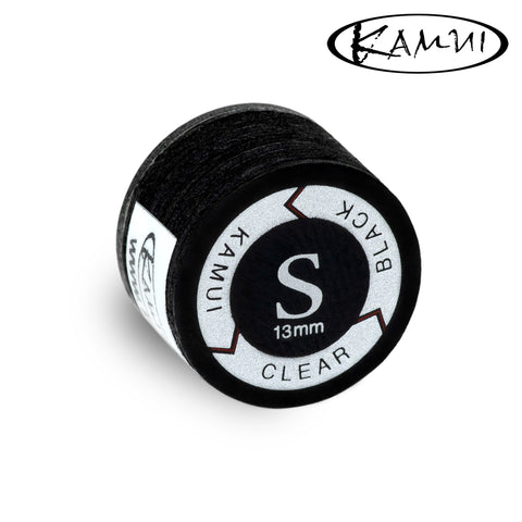 Kamui Clear Black Cue Tip Ø13mm Soft