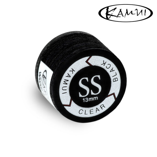 Kamui Clear Black Cue Tip Ø13mm Super Soft