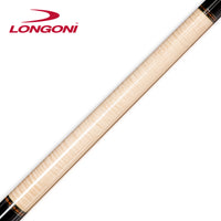 Longoni Niels Feijen Flames Curly Pool Cue w/Luna Nera Shaft
