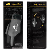 Mezz Premium Billiard Glove Gray L/XL