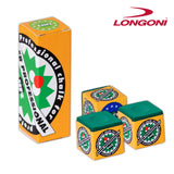 Longoni NIR Super Professional Billiard Chalk Green 75 pcs 1 case