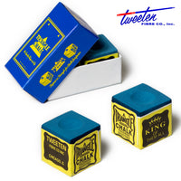 Triangle Billiard Chalk Blue 2 pcs