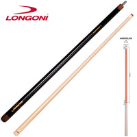 Longoni Hurricane 2 Pool Cue w/Maple Shaft No Wrap