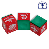National Tournament Billiard Chalk Tournament Green 12 pcs