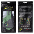 Vaula Pro Billiard Glove for Right Hand Green M