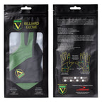 Vaula Pro Billiard Glove for Left Hand Green L