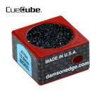Cue Cube Tip Tool 2 in 1 Nickel Radius (.418") Red