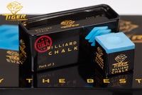 Tiger Billiard Chalk Blue 72 pcs 1 case