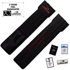 Longoni Black Pearl II Carom Cue w/Luna Nera FE71 Shaft