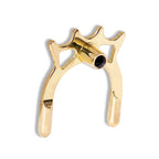 Solid Brass Bridge Head 3 5/8"