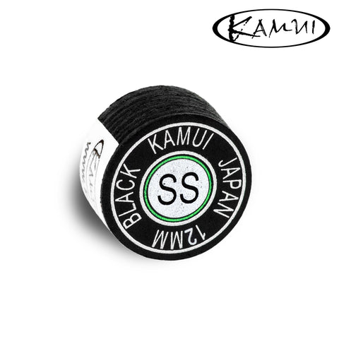 Kamui Black Cue Tip Ø12mm Super Soft