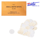 Tweeten Small White Spots 1/2" 50 pcs