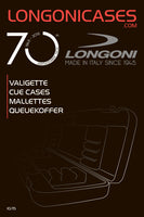 Longoni Compact ABS Hard Cue Case 1 x 2