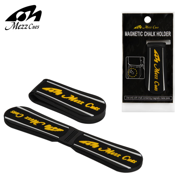 Mezz Magnetic Chalk Holder Black/Yellow Logo