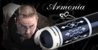Longoni Armonia Carom Cue w/2 E71 S20 Shafts