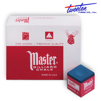 Master Billiard Chalk Blue 12 pcs