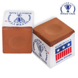 Silver Cup Billiard Chalk Copper 12 pcs