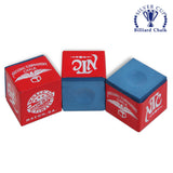 National Tournament Billiard Chalk Blue 12 pcs