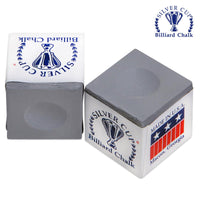 Silver Cup Billiard Chalk Pewter 12 pcs