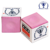 Silver Cup Billiard Chalk Pink 12 pcs