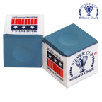 Silver Cup Billiard Chalk Powder Blue 12 pcs