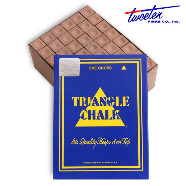 Triangle Billiard Chalk Gold 144 pcs