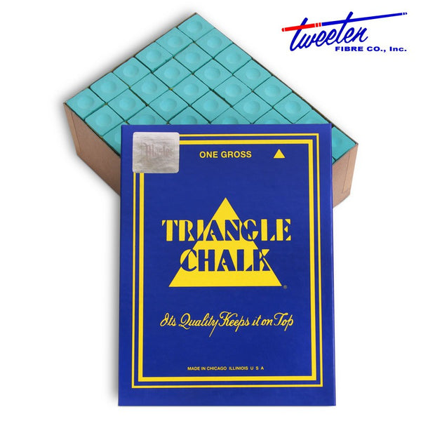 Triangle Billiard Chalk Green 144 pcs