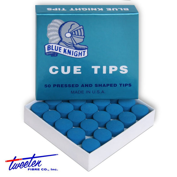 Blue Knight Cue Tip Ø12mm 50 pcs 1 box