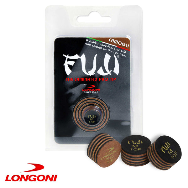 Longoni Fuji Camogli Cue Tip Ø13mm Medium 1 pc