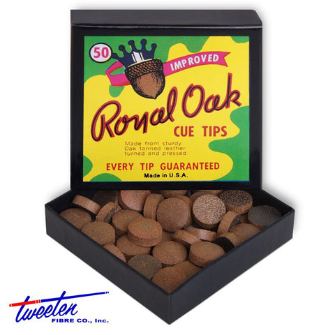 Royal Oak Cue Tip Ø12.5mm 50 pcs 1 box